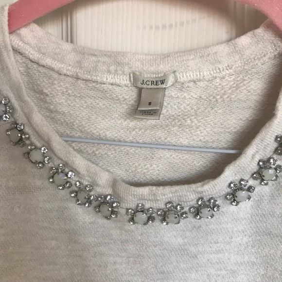 JCrew sweater in light grey - Picture 3 of 6
